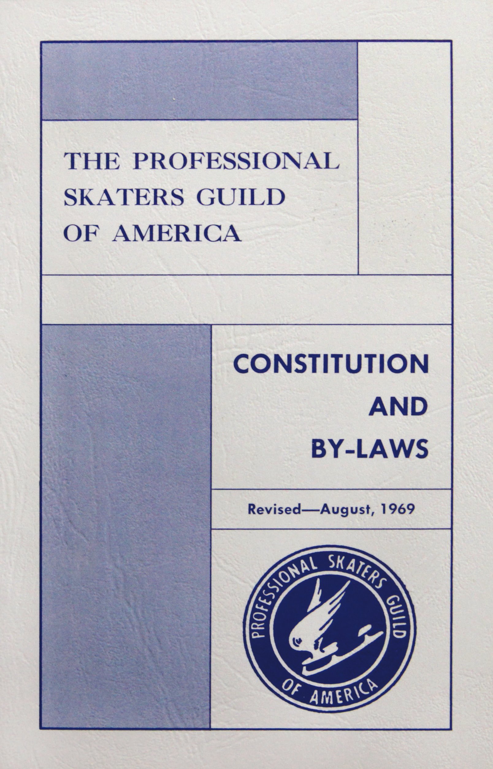 PSGA constitution and bylaws front cover